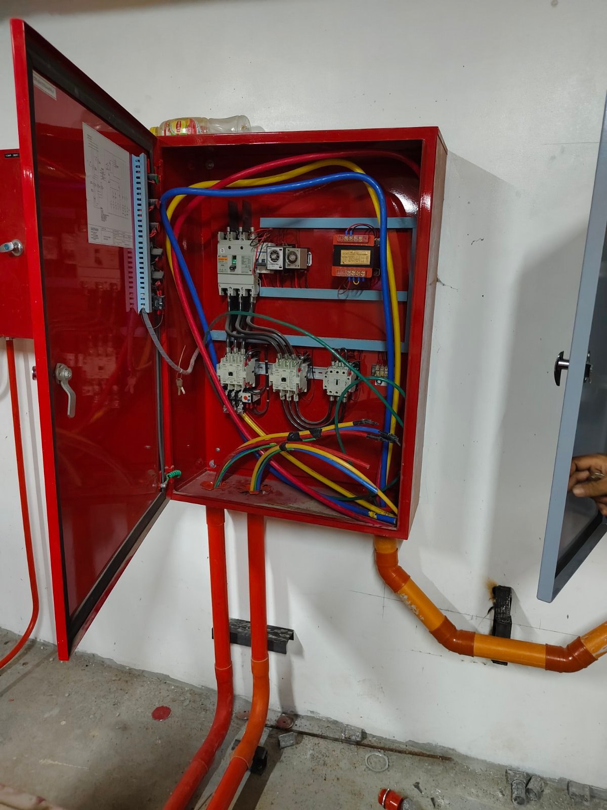 RSRD fire detection and alarm system installation